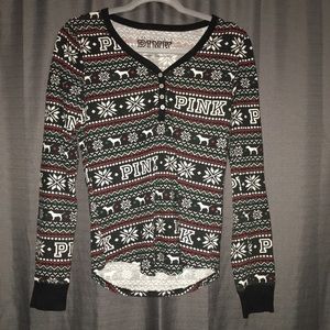 Victoria’s Secret Pink holiday sleep shirt